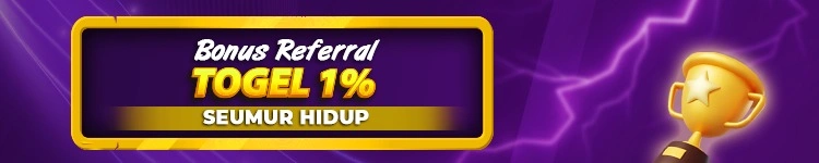 BONUS REFERRAL AJAK TEMAN 1%